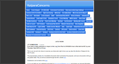 Desktop Screenshot of kaiparaconcerns.co.nz